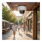 Hikvision 4MP 2.8mm Smart Hybrid Light with ColorVu Fixed Dome Network Camera DS-2CD2147G3-LIS2UY(2.8mm)
