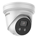 Hikvision 4MP 2.8mm AcuSense Strobe Light and Audible Warning Fixed Turret Network Camera DS-2CD2346G2-ISU/SL(2.8mm)