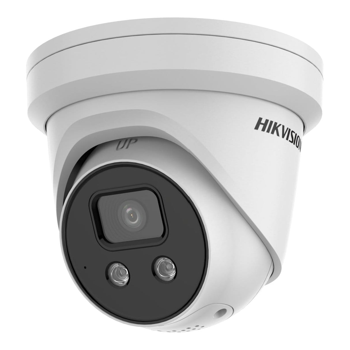 Hikvision 4MP 2.8mm AcuSense Strobe Light and Audible Warning Fixed Turret Network Camera DS-2CD2346G2-ISU/SL(2.8mm)