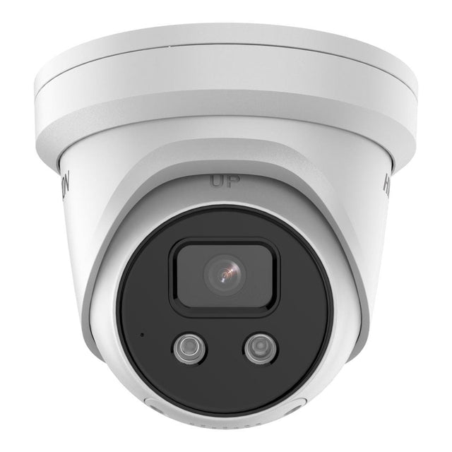 Hikvision 4MP 2.8mm AcuSense Strobe Light and Audible Warning Fixed Turret Network Camera DS-2CD2346G2-ISU/SL(2.8mm)