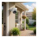 Hikvision 4MP 2.8mm AcuSense Powered by Darkfighter Fixed Turret Network Camera DS-2CD2346G2H-IU(2.8mm)