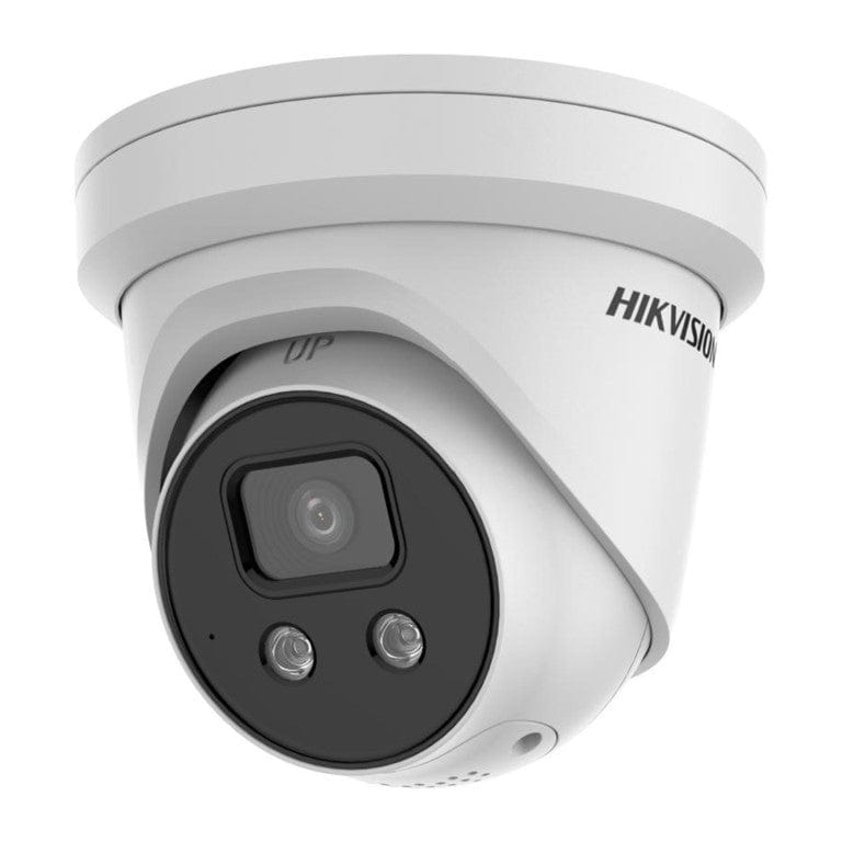 Hikvision 8MP 4K 2.8mm AcuSense Strobe Light and Audible Warning Fixed Turret Network Camera DS-2CD2386G2-ISU/SL(2.8mm)