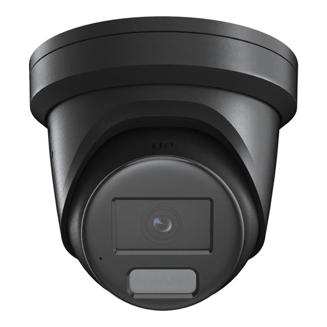 Hikvision 8MP Smart Hybrid Light with ColorVu Fixed Turret Network Camera - Black DS-2CD2387G2H-LISU/SL(4mm)