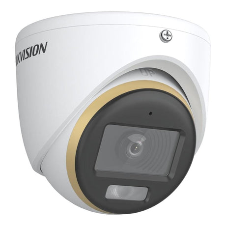Hikvision 2MP ColorVu Dual-light Fixed Turret Camera DS-2CE70DF3T-LMFS(2.8mm)