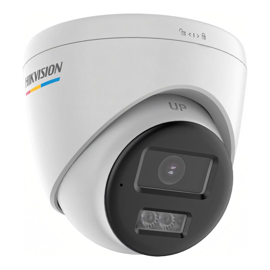 Hikvision 3K 2.8mm Smart Hybrid Light ColorVu Fixed Turret Camera DS-2CE72KF3T-LS(2.8mm)