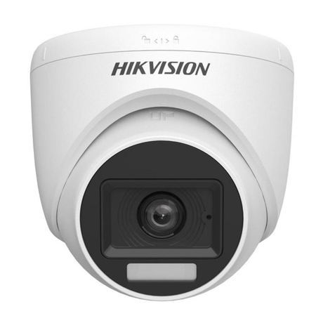 Hikvision 3K 3.6mm Smart Hybrid Light Audio Indoor Fixed Turret Camera DS-2CE76K0T-LPFS(3.6mm)