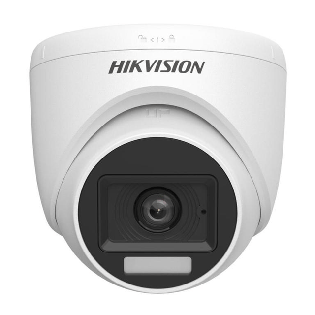 Hikvision 3K 3.6mm Smart Hybrid Light Audio Indoor Fixed Turret Camera DS-2CE76K0T-LPFS(3.6mm)