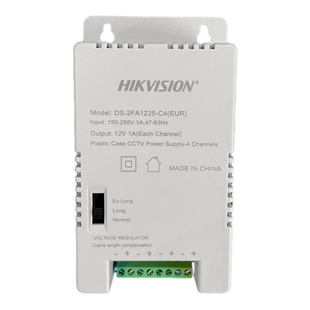 Hikvision 4-channel 48W 12V SMPS CCTV Power Supply DS-2FA1225-C4