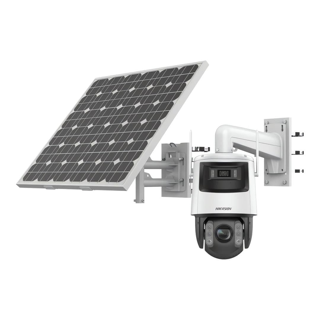 Hikvision TandemVu 7-inch 4MP 32X Solar-powered Security Network Speed Dome Kit DS-2SE7C432IWG-K/4G/14