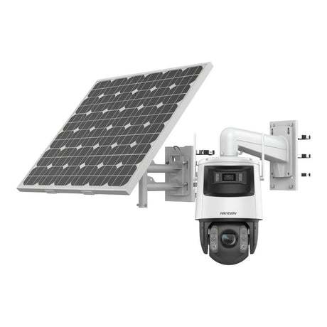 Hikvision TandemVu 7-inch 4MP 32X Solar-powered Security Network Speed Dome Kit DS-2SE7C432IWG-K/4G/14