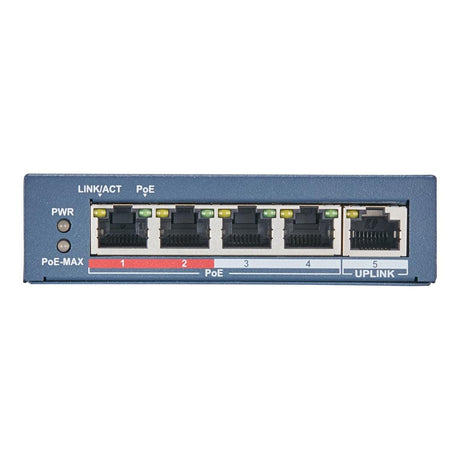 Hikvision 4-port Fast Ethernet Unmanaged POE Switch DS-3E0105P-E
