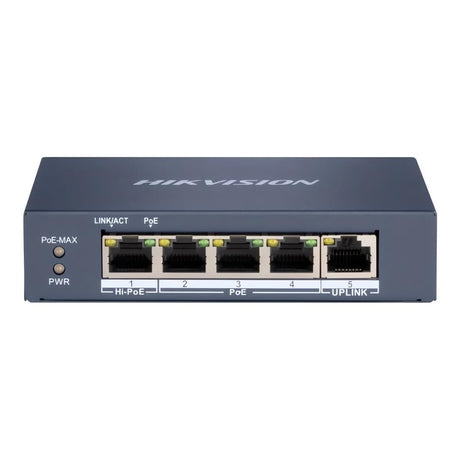 Hikvision 4-port GbE POE Unmanaged Switch DS-3E0505HP-E