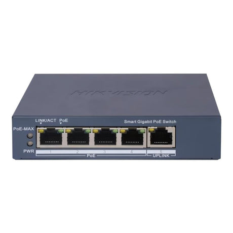Hikvision 4-port Gigabit Smart POE Switch DS-3E1505P-EI