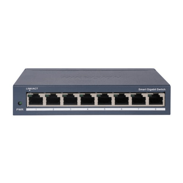 Hikvision 8-port GbE Smart Managed Network Switch DS-3E1508-EI