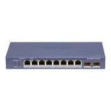 Hikvision 8-Port Gigabit Smart PoE Switch DS-3E1510P-SI-8P2F