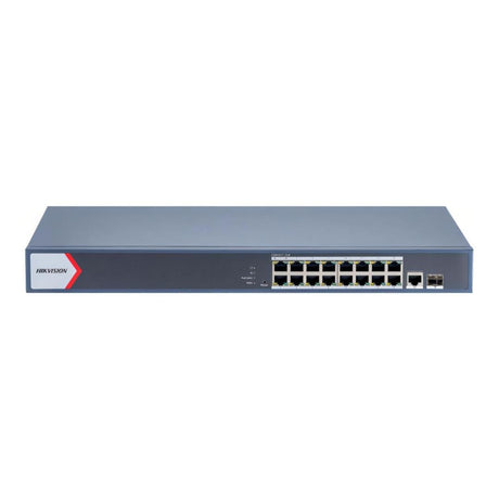 Hikvision 16-Port Gigabit Smart POE Switch DS-3E1518P-EI/M