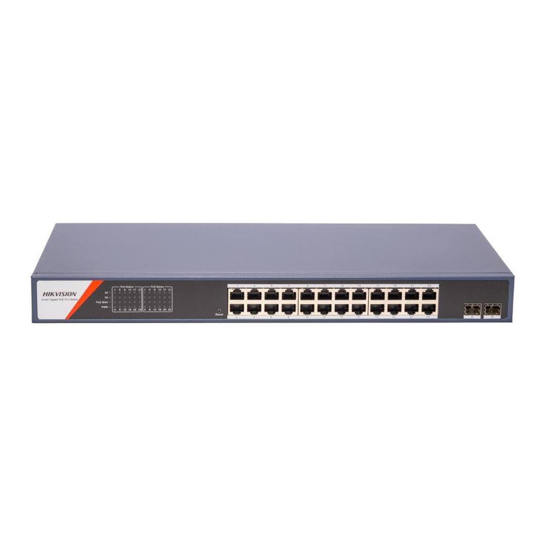 Hikvision DS-3E1526P-SI-24P2F 24-port Gigabit Smart PoE Switch
