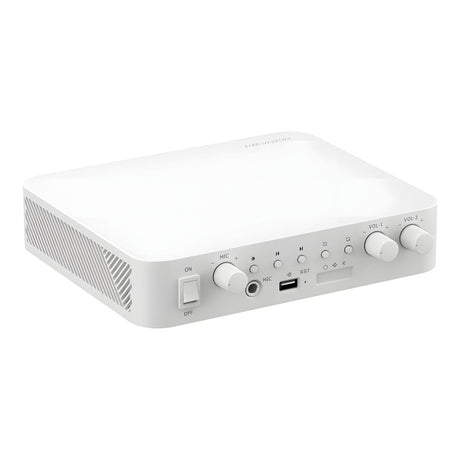 Hikvision 80W 2-Zone Network Amplifier DS-QAE1A80G1-VB