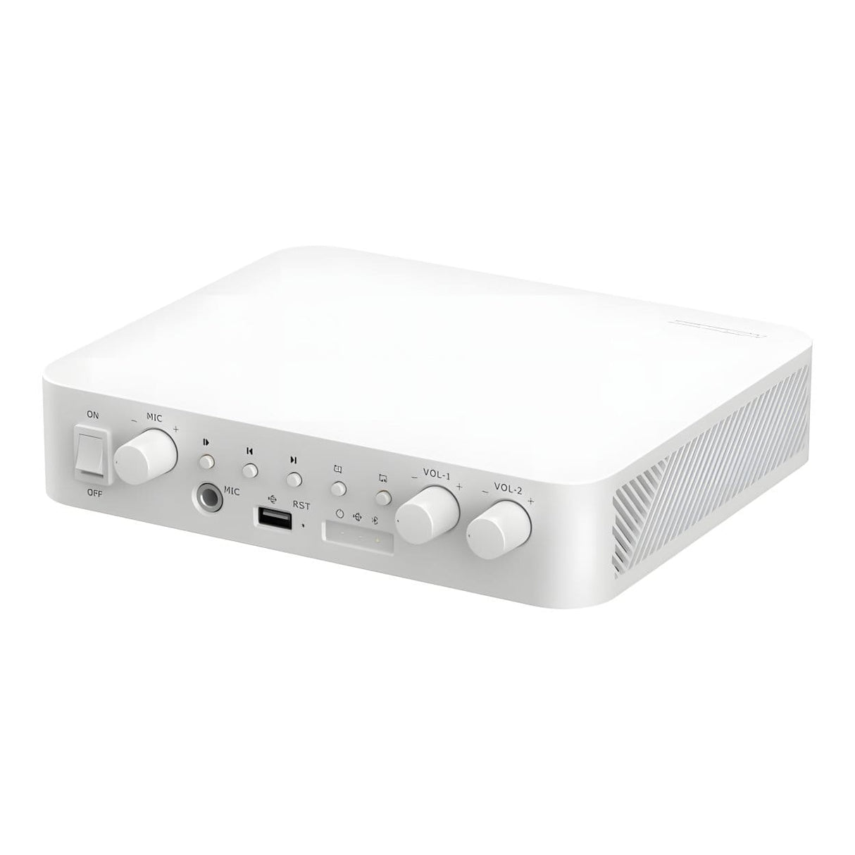 Hikvision 80W 2-Zone Network Amplifier DS-QAE1A80G1-VB