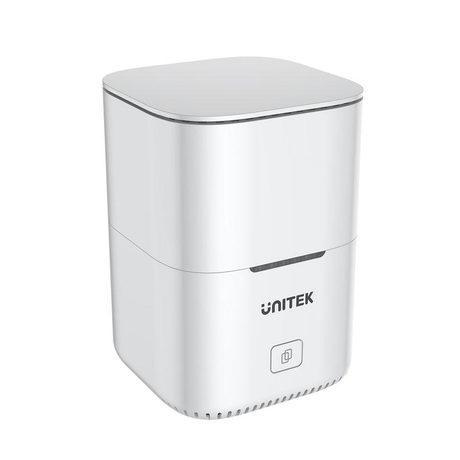 Unitek SyncStation Marshmallow Dual Type-C Docking Station DS-TYPE-C-DUAL/ENCLO