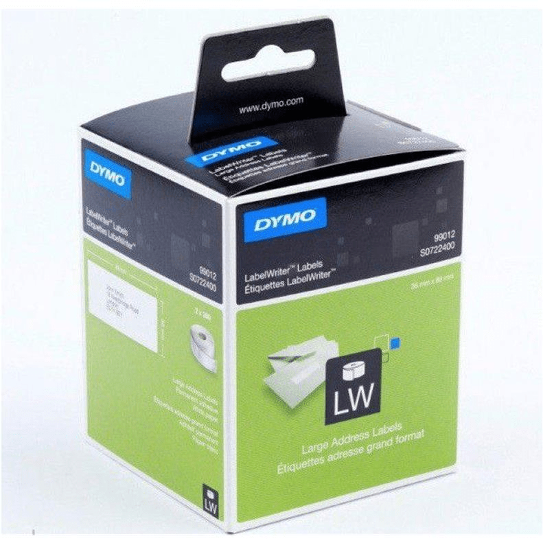 Dymo LabelWriter 89x36mm Large Address Labels DS0722400