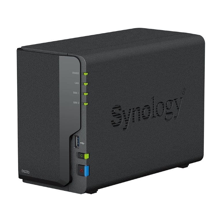 Synology DiskStation DS223 2-bay Diskless Tower NAS – FirstShop