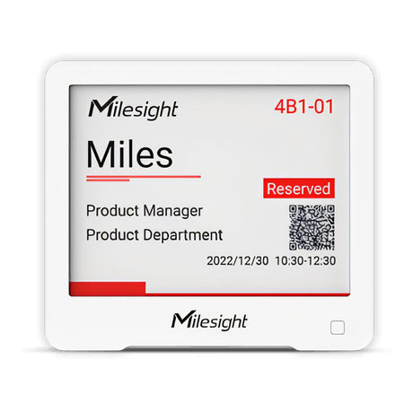 Milesight DS3604 4.2-inch IoT E-Ink Display