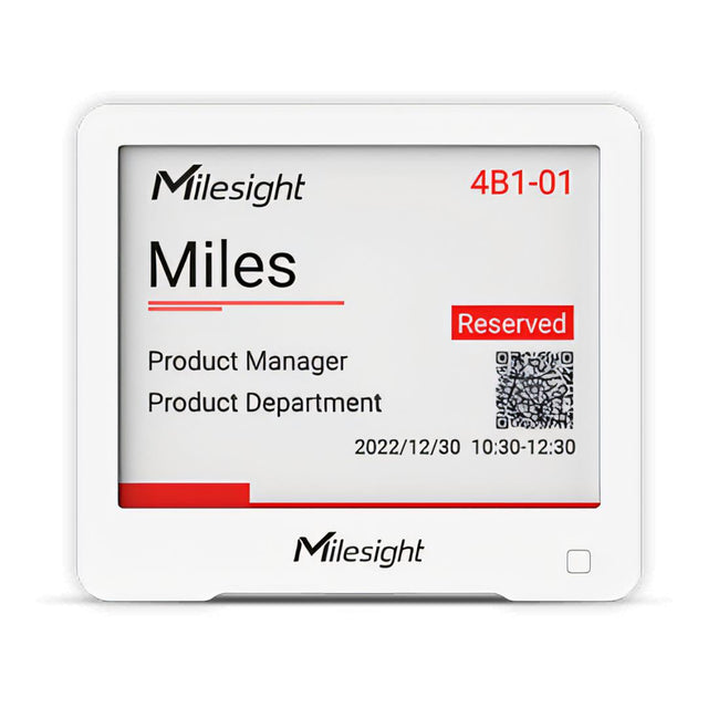 Milesight DS3604 4.2-inch IoT E-Ink Display