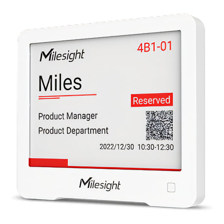 Milesight DS3604 4.2-inch IoT E-Ink Display