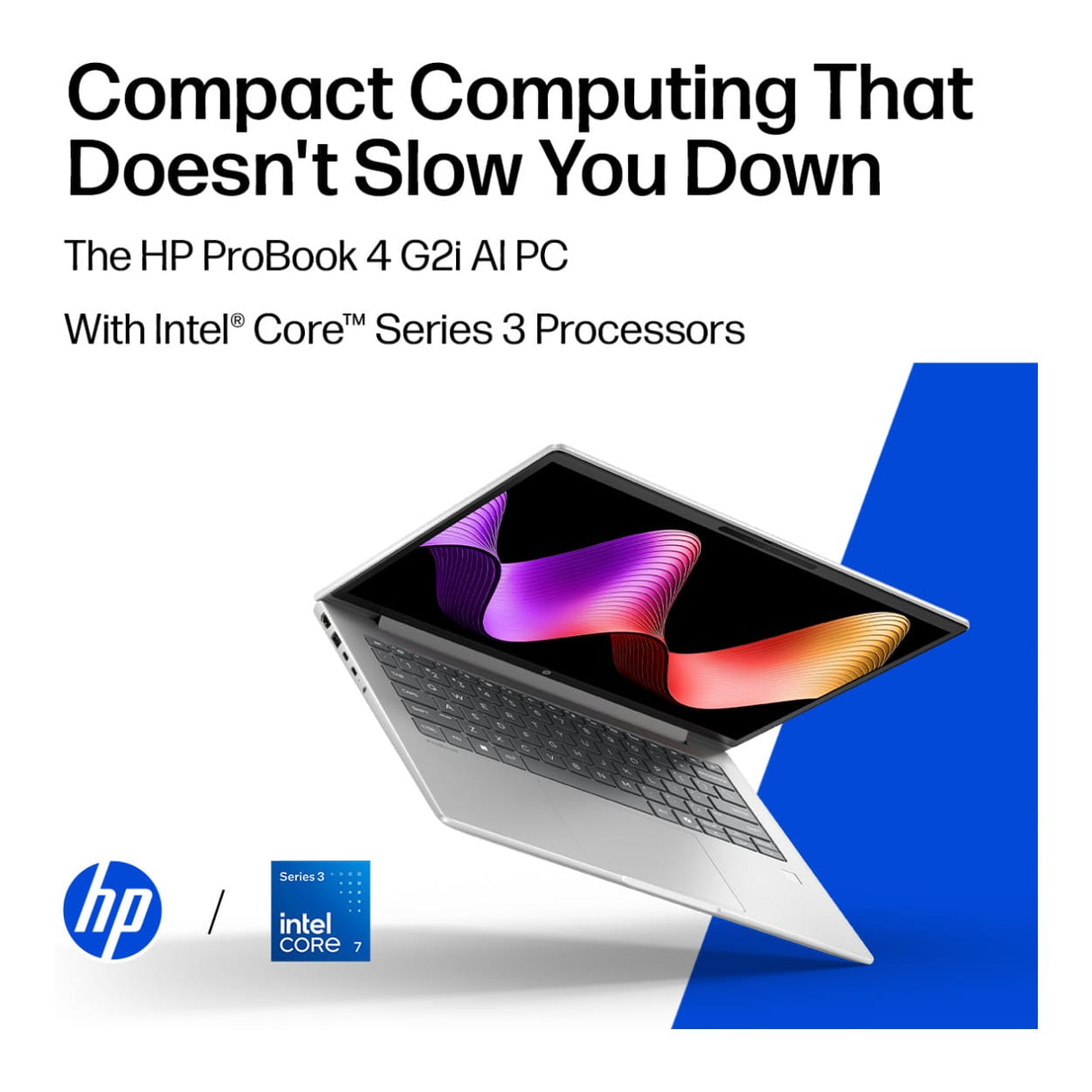 HP ProBook 4 G2i 14-inch WUXGA AI Laptop - Intel Core 5 320 512GB SSD 16GB RAM 5G Win 11 Pro