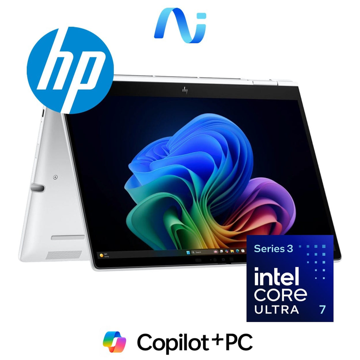 HP EliteBook 8 Flip G2i 13.3-inch WUXGA Next Gen AI 2-in-1 Laptop - Intel Core Ultra 7 355 512GB SSD 16GB RAM Win 11 Pro