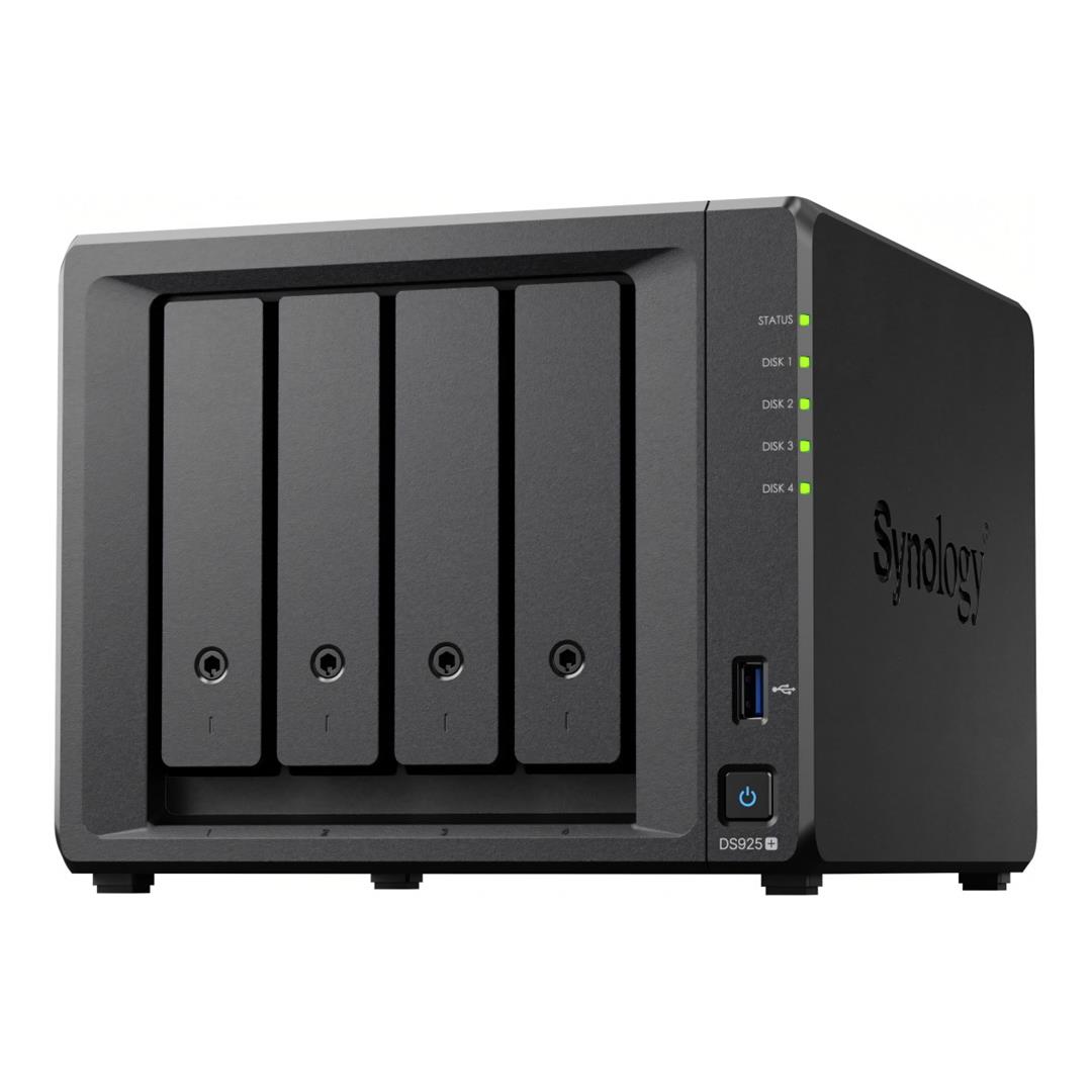 Synology DiskStation DS925neo+ AMD Ryzen V1500B 4GB RAM 4-Bay Dual 2.5GbE Diskless NAS Enclosure