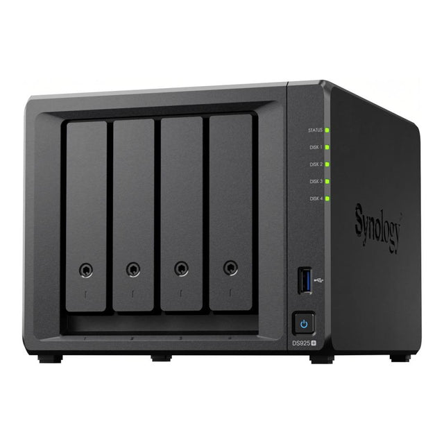 Synology DiskStation DS925neo+ AMD Ryzen V1500B 4GB RAM 4-Bay Dual 2.5GbE Diskless NAS Enclosure