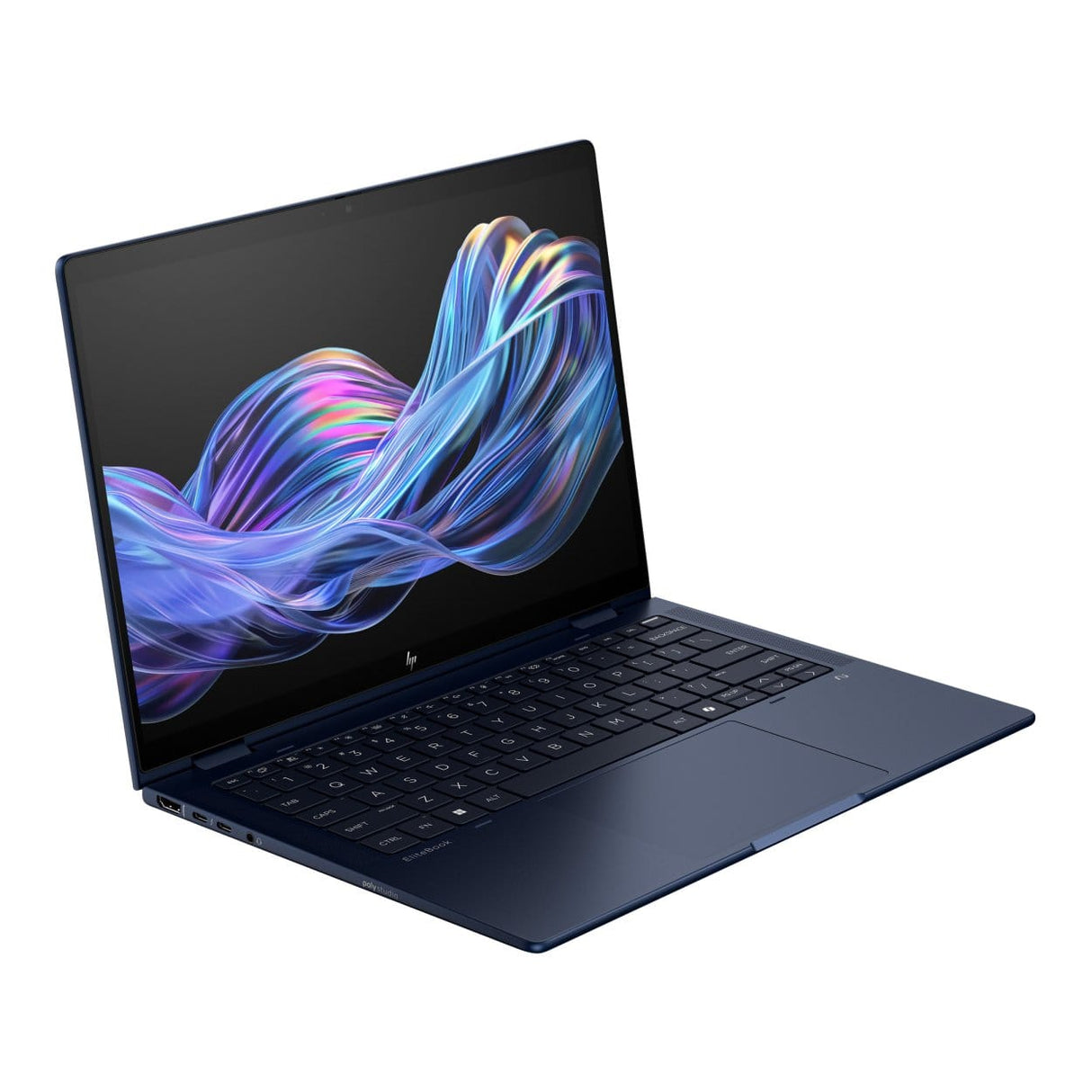 HP EliteBook X Flip G1i 14-inch WUXGA Next Gen AI 2-in-1 Laptop - Intel Core Ultra 7 258V 1TB SSD 32GB RAM 5G Win 11 Pro Blue