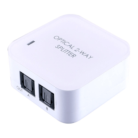 Cypress Optical 2-Way Digital Toslink Audio Splitter DT-12