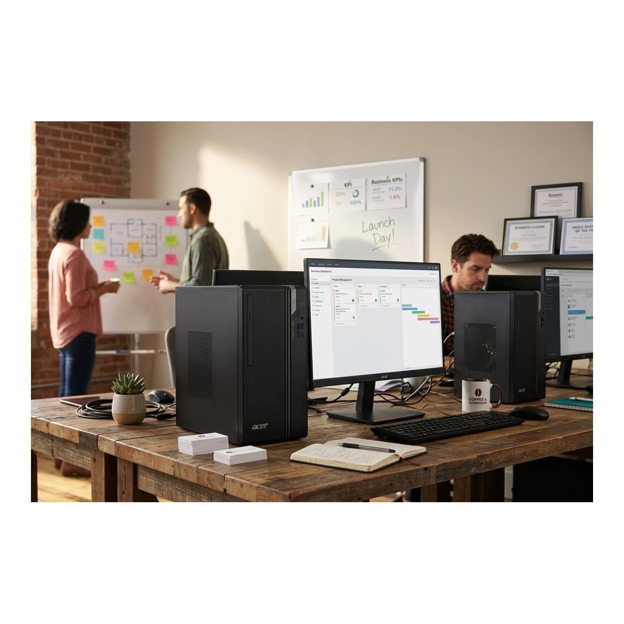 Acer Veriton 2000 S2722G Mid Tower Desktop PC - Intel Core i7