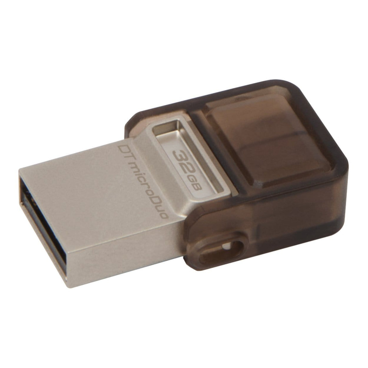Kingston Technology DataTraveler microDuo OTG 32GB USB Type-A 2.0 Brown USB Flash Drive DTDUO/32GB
