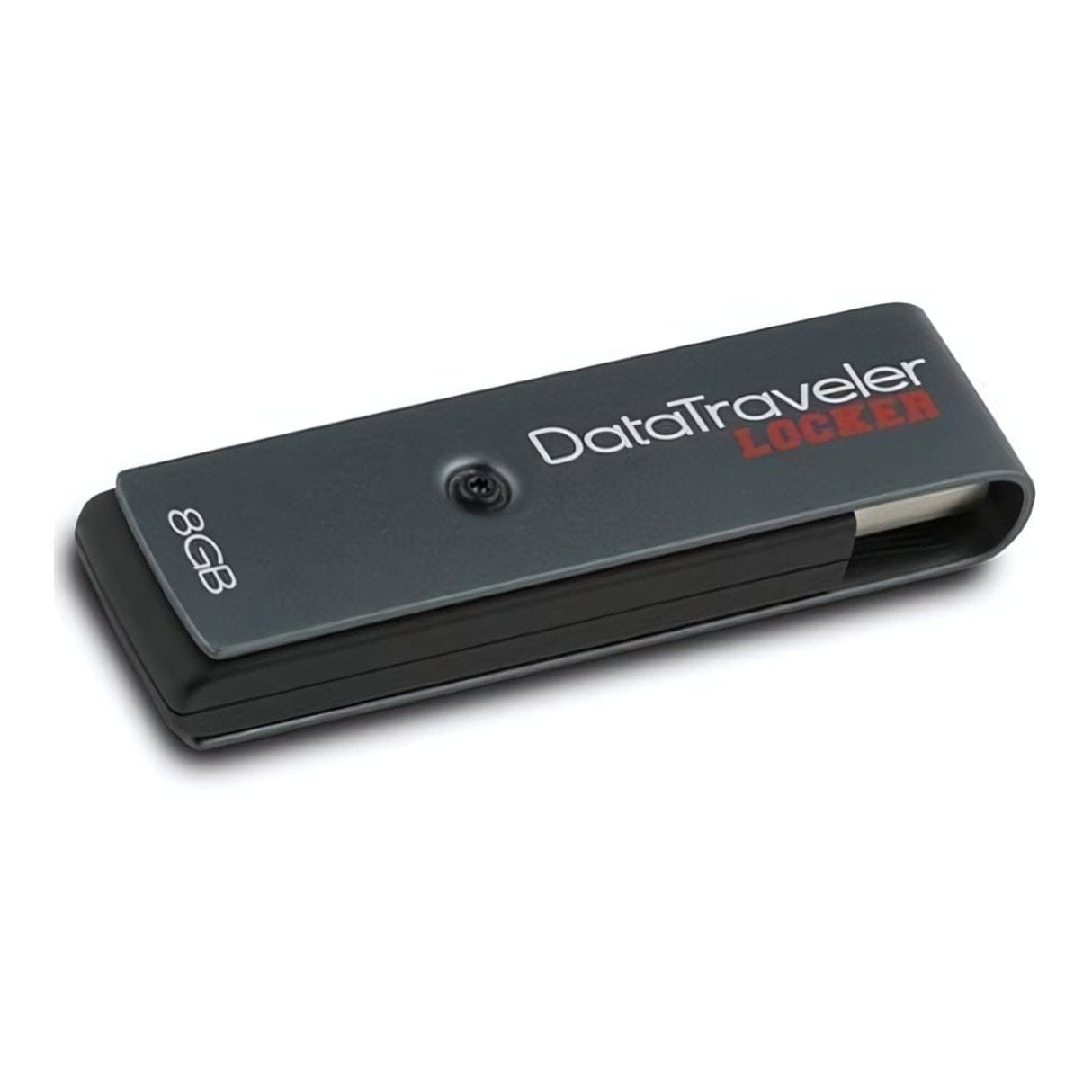 Kingston Technology DataTraveler Locker+ 8GB USB Type-A 2.0 Black USB Flash Drive DTL+/8GB