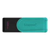 Kingston Technology DataTraveler Exodia S 128GB USB 3.2 Black and Turquoise USB Flash Drive DTXS/128GB