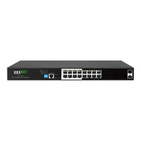 DuxNet 16-Port Gigabit L2 Cloud Managed PoE+ Switch DUX2516PA-C