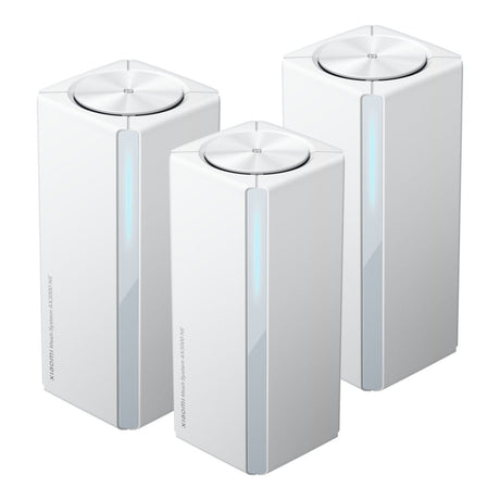 Xiaomi Mesh System AX3000 NE Whole Home Wi-Fi 6 Router White 3-pack DVB4486GL