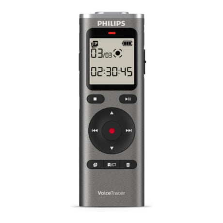 Philips DVT1170 8GB Digital Voice Recorder for Notes