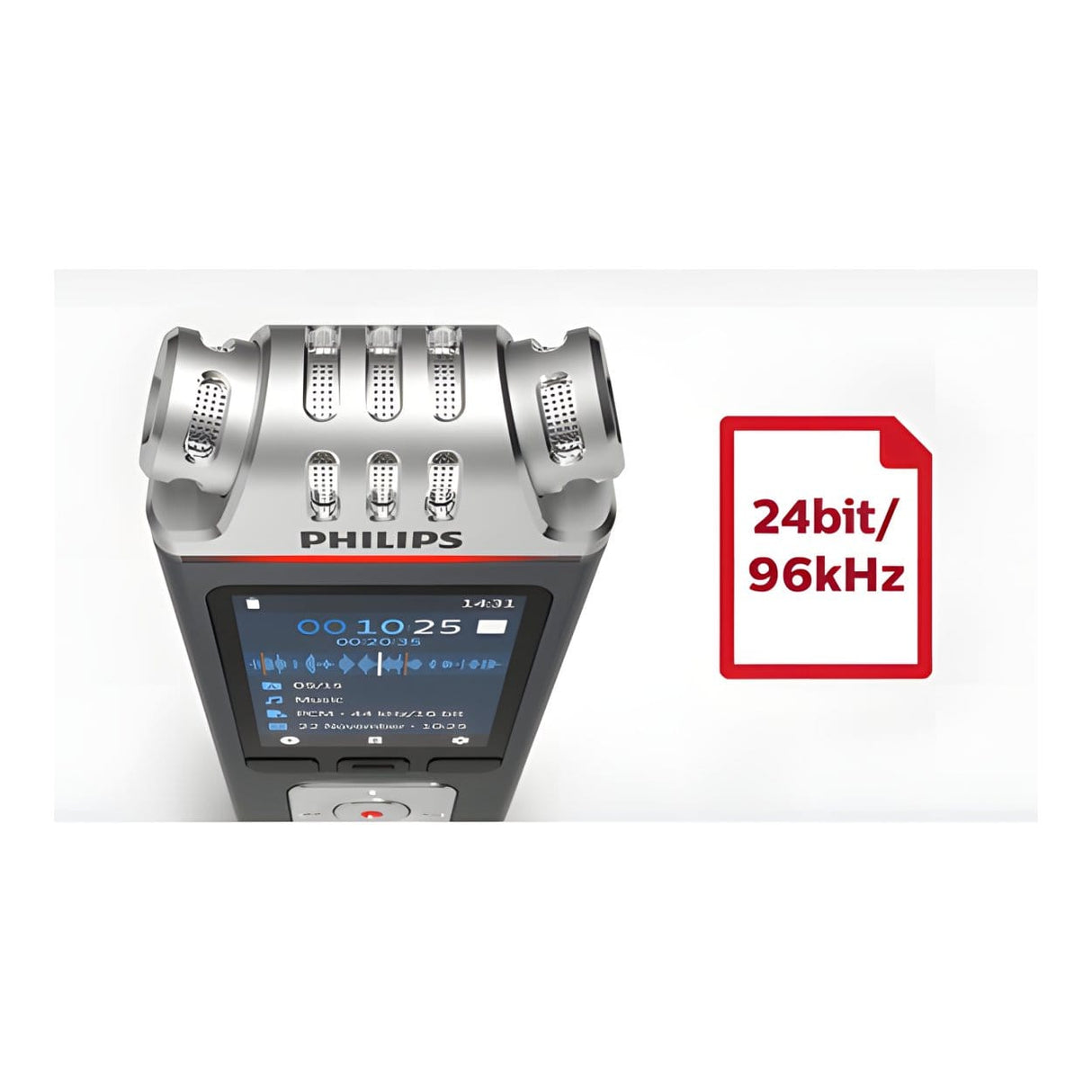Philips DVT6115 VoiceTracer Audio Recorder