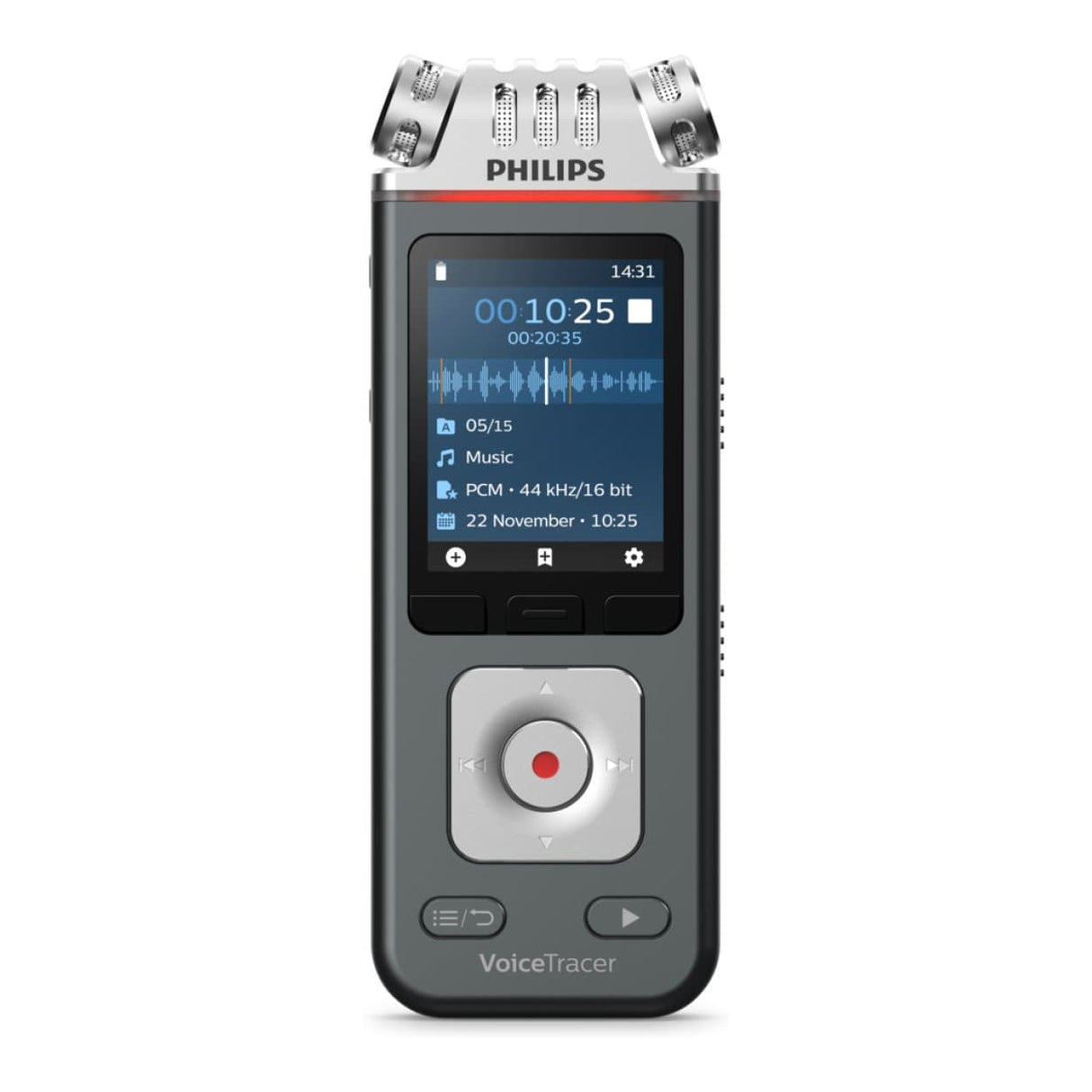 Philips DVT8115B Meeting Recorder with 2x Boundry Microphones