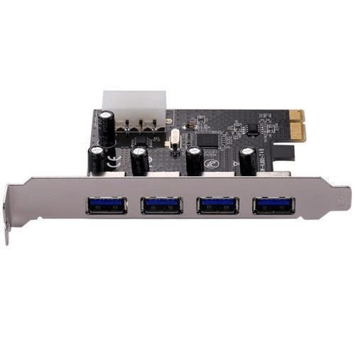 UniQue PCIe 4-port USB3.0 Port Card E0005 – FirstShop