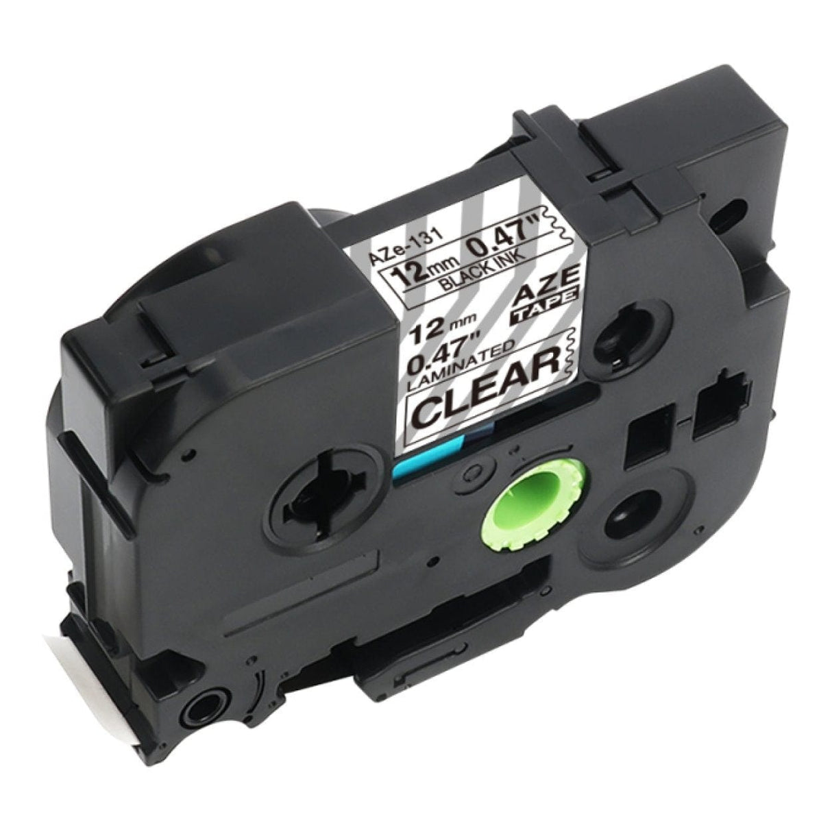 Parrot E1000pro Label Tape - Black on Clear E1000PRO-BC