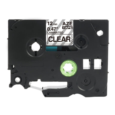 Parrot E1000pro Label Tape - Black on Clear E1000PRO-BC