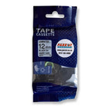 Parrot E1000pro Label Tape - Black on White E1000PRO-BW