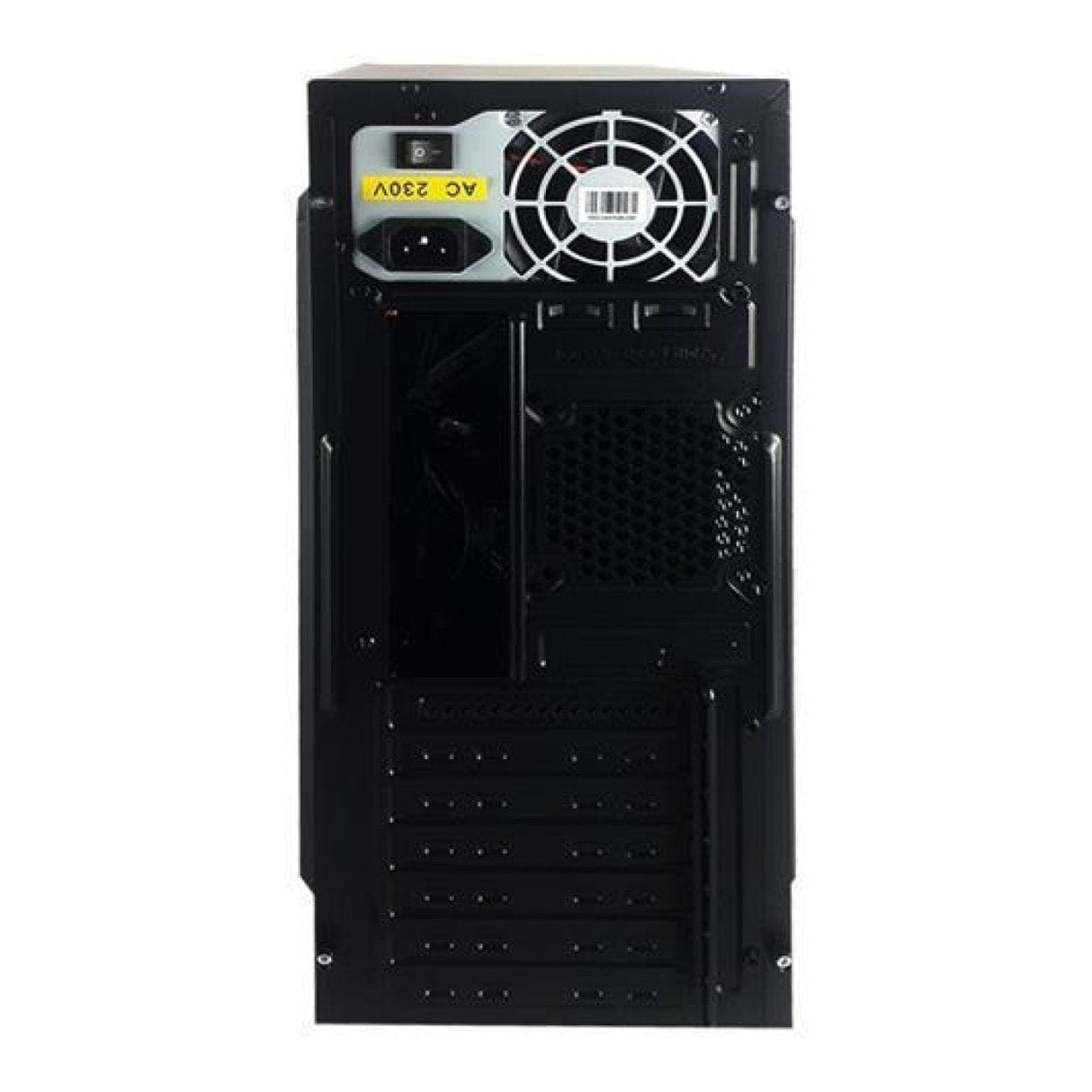 UniQue E188 Micro-ATX PC Case with 400W Power Supply Black
