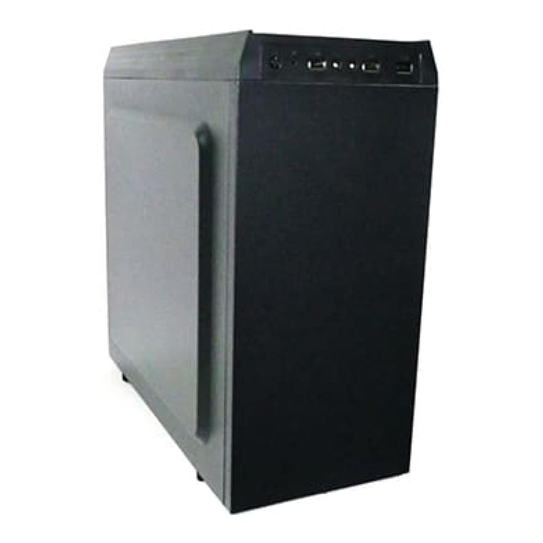 UniQue E188 Micro-ATX PC Case with 400W Power Supply Black